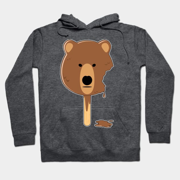 Bear Ice Cream Hoodie by ArtDiggs